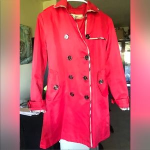Burberry Trench Coat (RED)